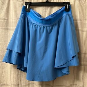 Lululemon blue Court Rival Tennis skirt, high rise, “Long” length, Size 12